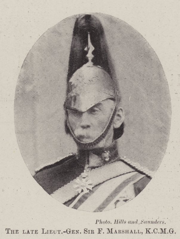 已故的中将F F Marshall爵士，KCMG 作者 英国摄影师