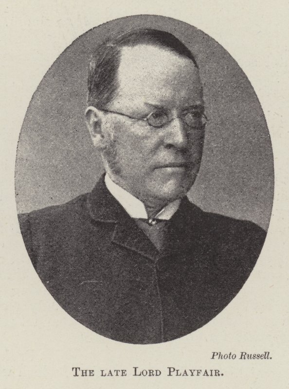 已故的Lord Playfair 作者 英国摄影师