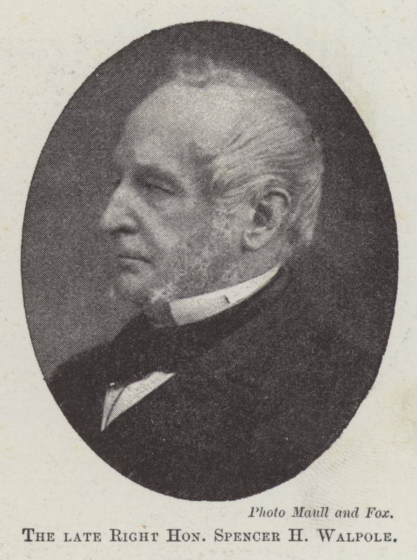 已故的尊贵的Spencer H Walpole 作者 英国摄影师