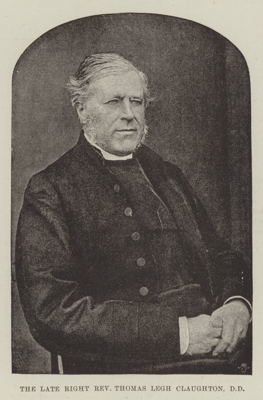 已故右派牧师Thomas Legh Claughton，DD 作者 英国摄影师
