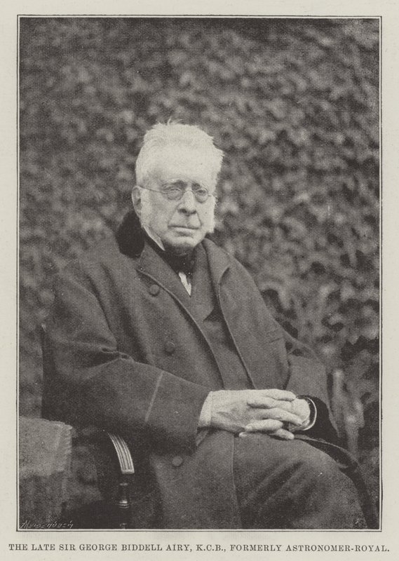 已故爵士George Biddell Airy，KCB，前天文学家 - 皇家 作者 英国摄影师