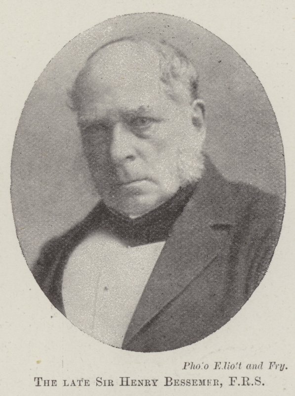 已故的Sir Henry Bessemer，FRS 作者 英国摄影师