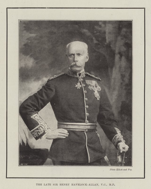 已故的Sir Henry Havelock-Allan，VC，MP 作者 英国摄影师