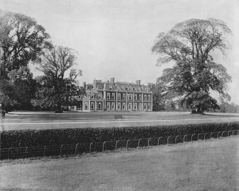 Tring House (b/w photo) 作者 英国摄影师