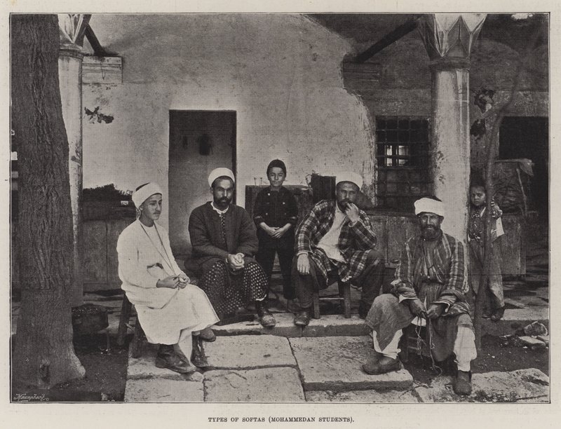 Softas，Mohammedan学生的类型 作者 英国摄影师