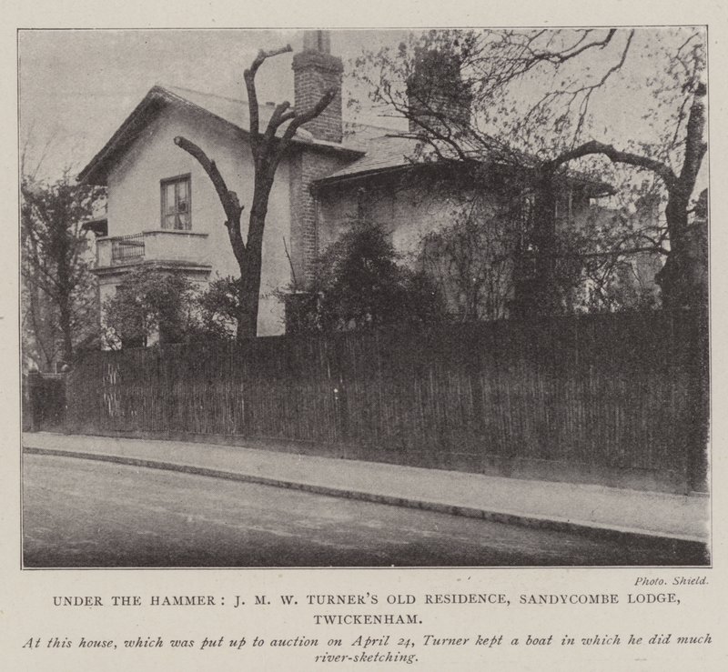 在Hammer，JMW Turners Old Residence，Sandycombe Lodge，Twickenham 作者 英国摄影师