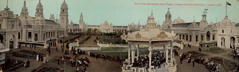 1908年伦敦法国 - 英国展览艺术宫的视图 作者 英国摄影师