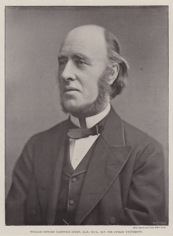 都柏林大学的William Edward Hartpole Lecky，LLD，DCL，MP 作者 英国摄影师