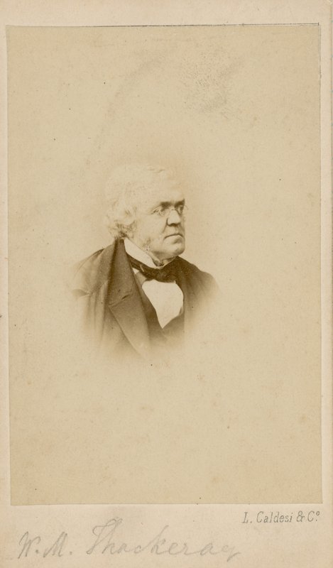 William Makepeace Thackeray 作者 英国摄影师