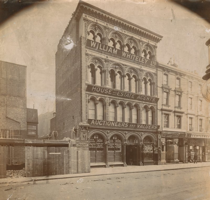 William Whiteley，房屋和房地产经纪人，拍卖师和估价师，Westbourne Grove，伦敦 作者 英国摄影师
