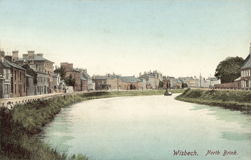 剑桥郡维斯比赫（Wisbech）（彩色照片）。 作者 英国摄影师