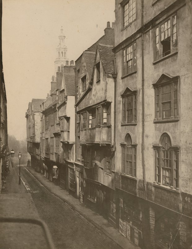 Wych Street，南侧，向东看，伦敦 作者 英国摄影师