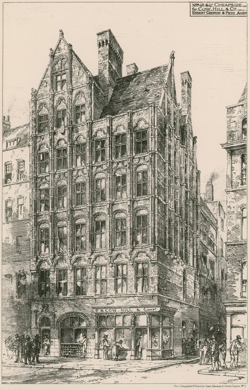 46-47 Cheapside;欧内斯特乔治和佩托，建筑师 作者 英语学校