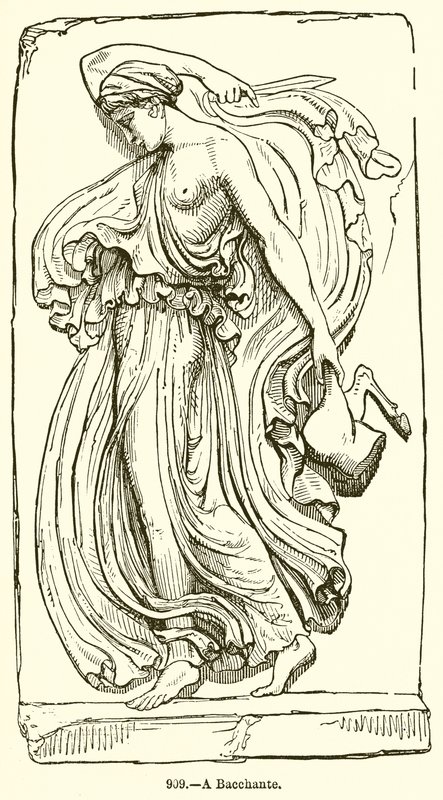 一个Bacchante 作者 英语学校