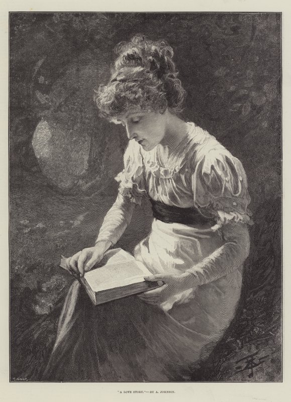 A Love Story (engraving) 作者 英语学校
