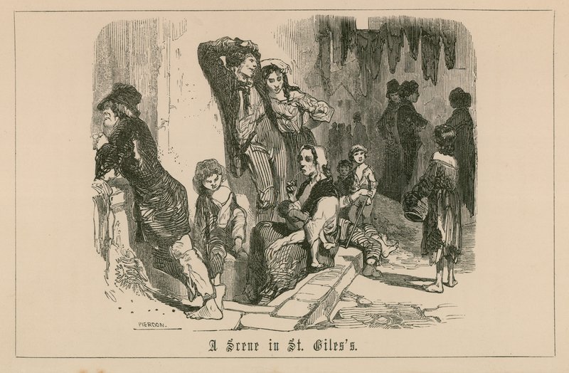 St Giless的一个场景 作者 英语学校