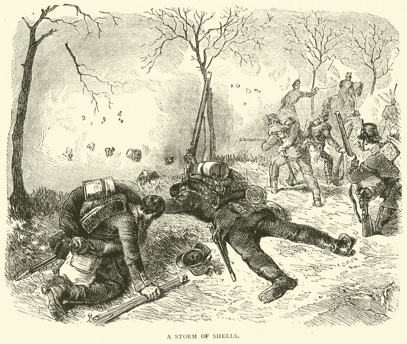 一场炮弹，1871年1月 作者 英语学校