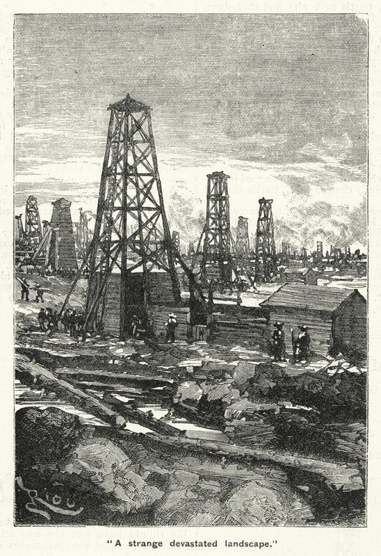 "A strange devastated landscape" (engraving) 作者 英语学校