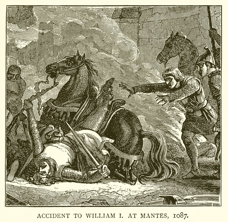1087年在Mantes遇到William I事故 作者 英语学校