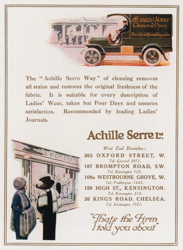 Achille Serre，清洁工和染色师 作者 英语学校
