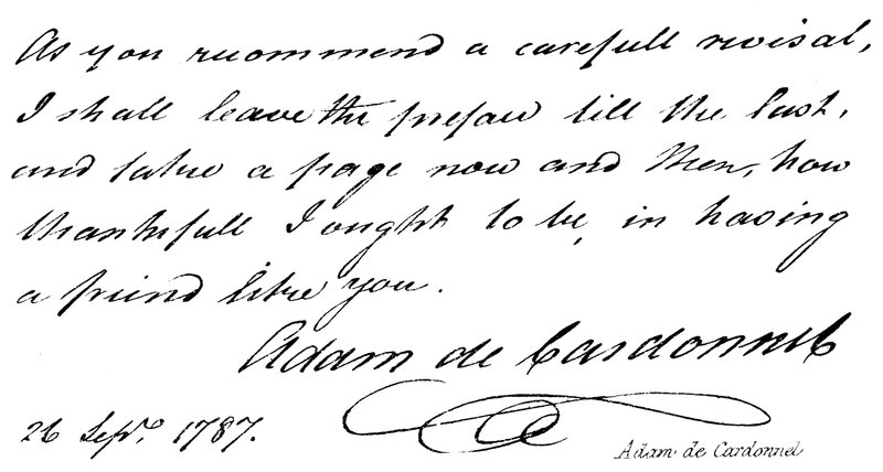 Adam de Cardonnel 作者 英语学校