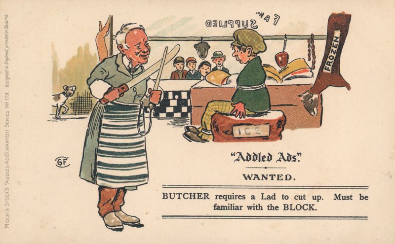 Addled Ads明信片 作者 英语学校