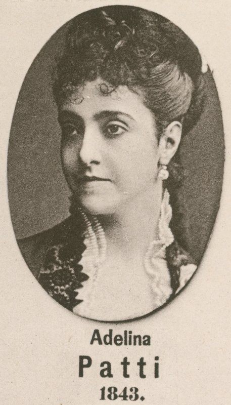 Adelina Patti（凹版印刷） 作者 英语学校