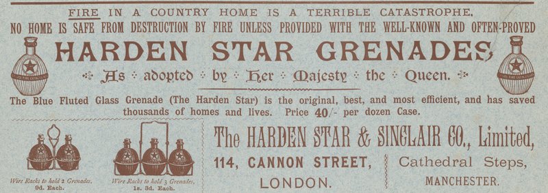 Harden Star Grenades的广告 作者 英语学校