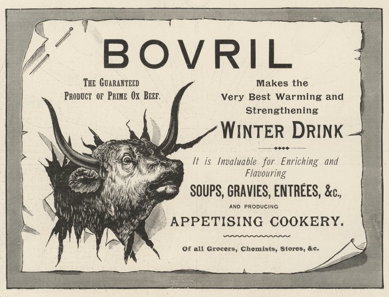 广告，Bovril（雕刻） 作者 英语学校