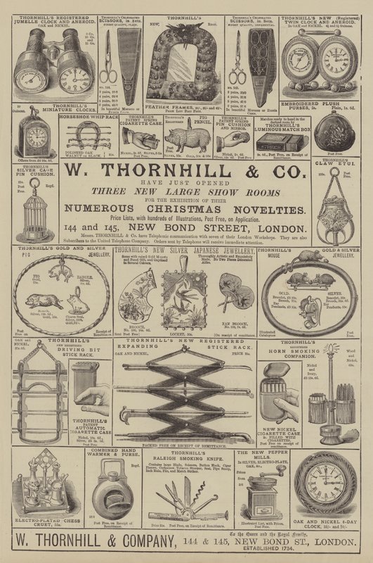 广告，W Thornhill and Company（雕刻） 作者 英语学校