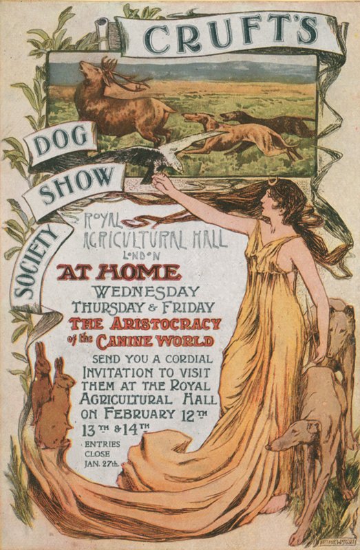 Crufts Dog Show的广告 作者 英语学校