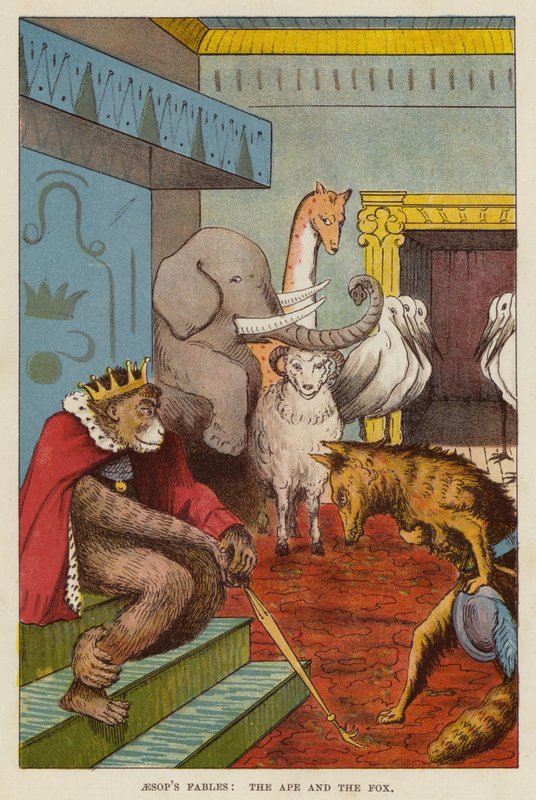 伊索寓言：猿猴与狐狸》（彩图版） 作者 英语学校