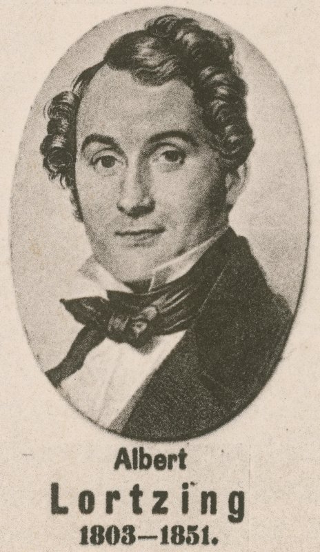 Albert Lortzing（凹版印刷） 作者 英语学校