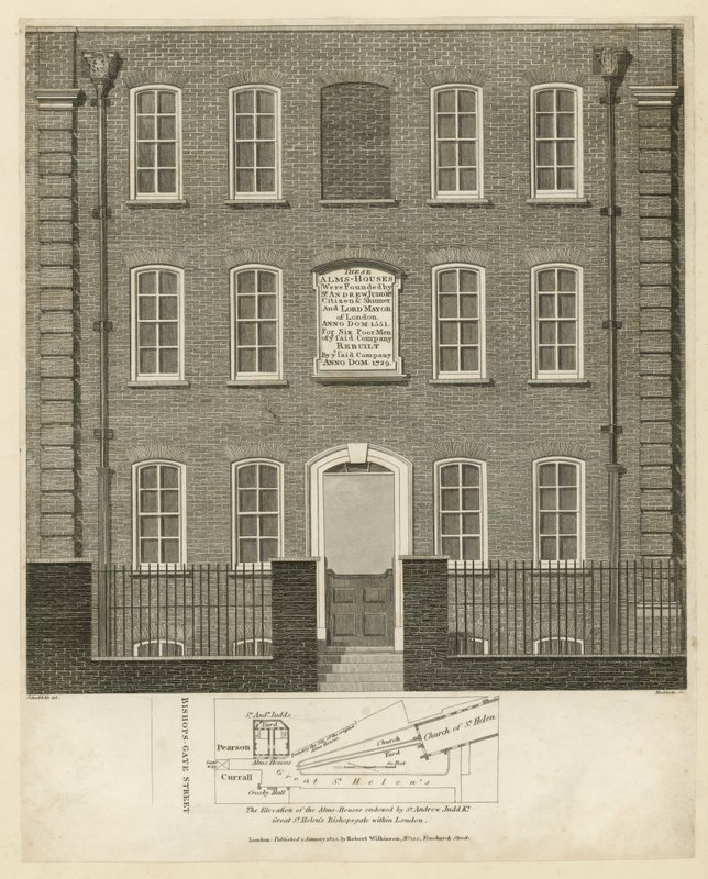 Alms Houses，Bishopsgate 作者 英语学校