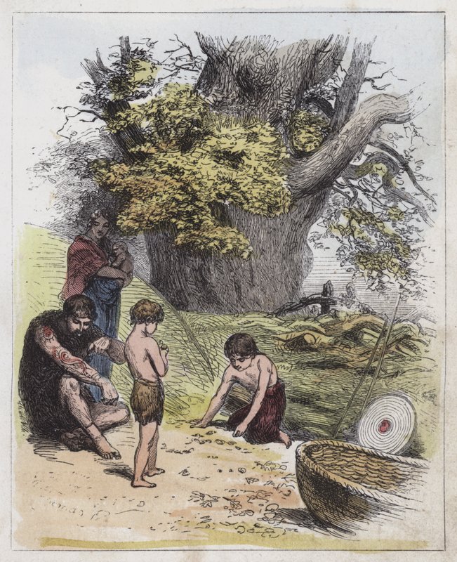 Ancient Britons (coloured engraving) 作者 英语学校