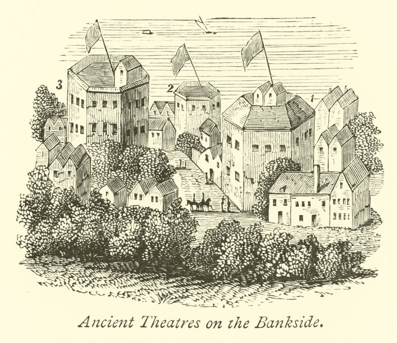 Bankside的古代剧院 作者 英语学校