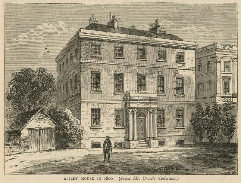 Apsley House，海德公园，伦敦，1800年 作者 英语学校