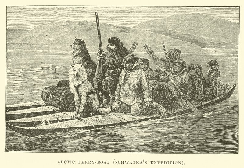 北极渡船，Schwatkas Expedition 作者 英语学校