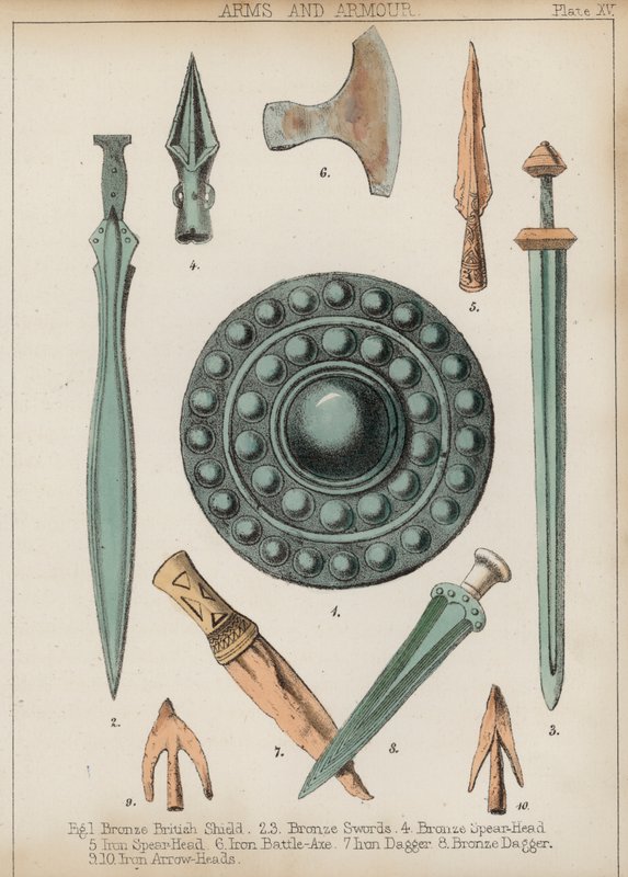 Arms and Armour (colour litho) 作者 英语学校