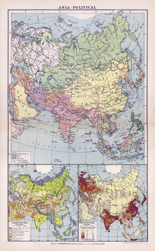 亚洲，政治（彩色印刷版） 作者 英语学校