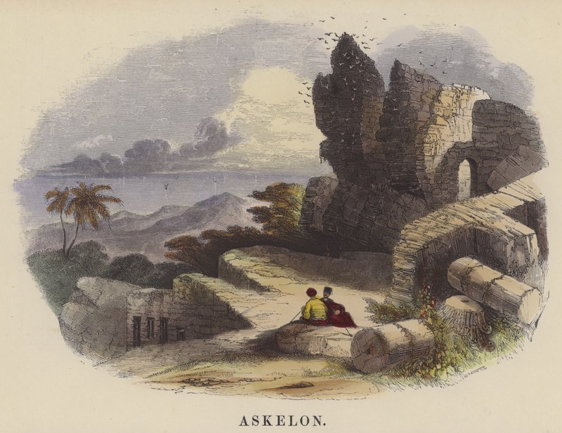 Askelon (coloured engraving) 作者 英语学校