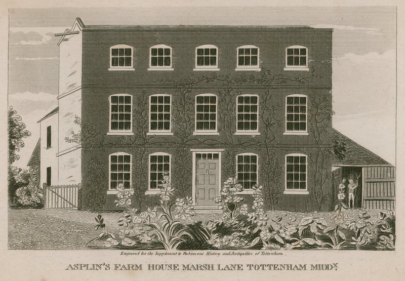 Asplins Farm House，Marsh Lane，Tottenham，London 作者 英语学校