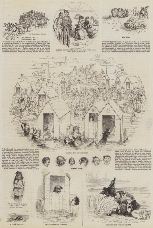 At the Seaside (engraving) 作者 英语学校