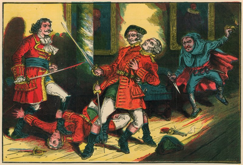 Bow Street Runners试图抓住Dick Turpin 作者 英语学校
