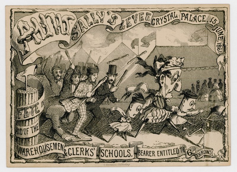 1861年6月15日，水晶宫的萨莉斯大街姨妈 作者 英语学校