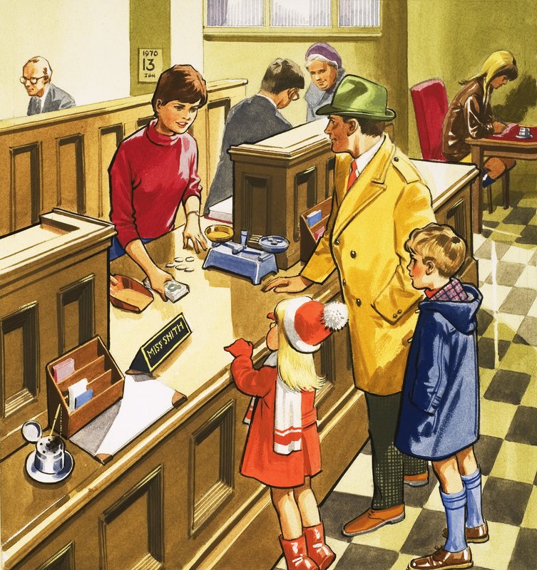 银行计数 作者 英语学校