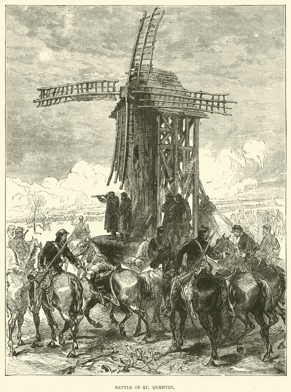 1871年1月，圣昆廷之战 作者 英语学校