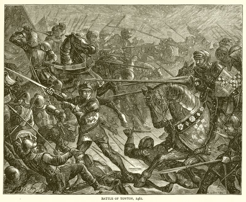 托普战役，1461年 作者 英语学校