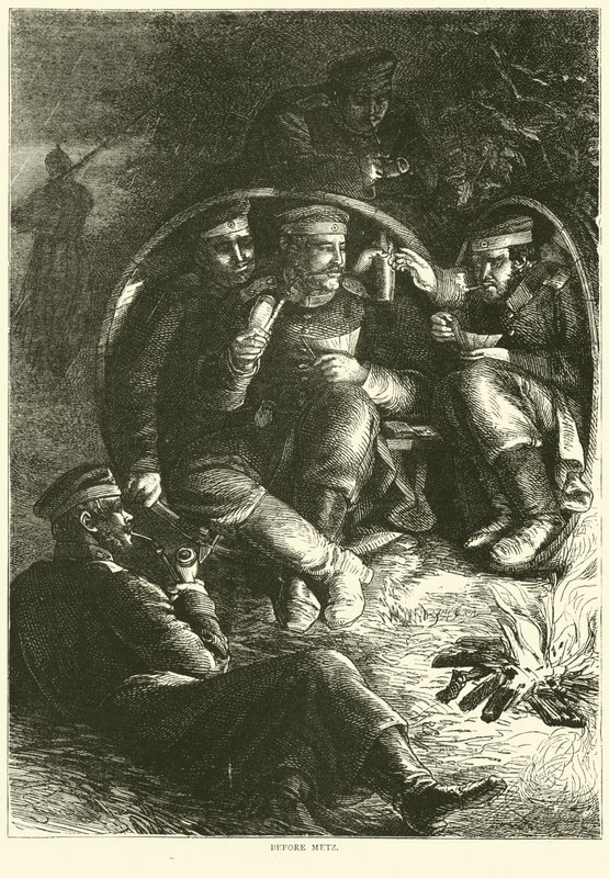 在Metz之前，1870年10月 作者 英语学校