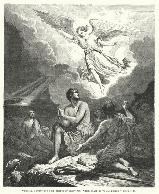 Behold, I bring you good tidings of great joy, which shall be to all people, Luke II 作者 英语学校